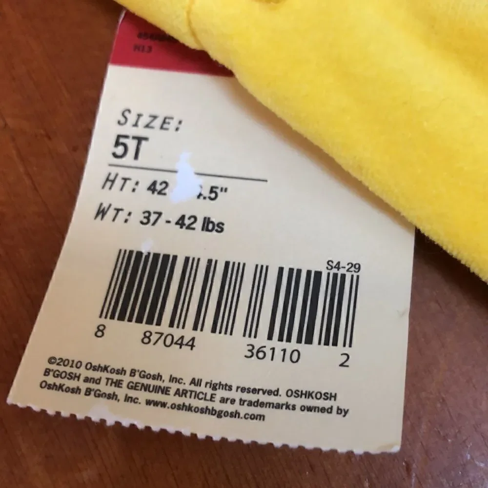 OshKosh B'gosh Girl Yellow Pants